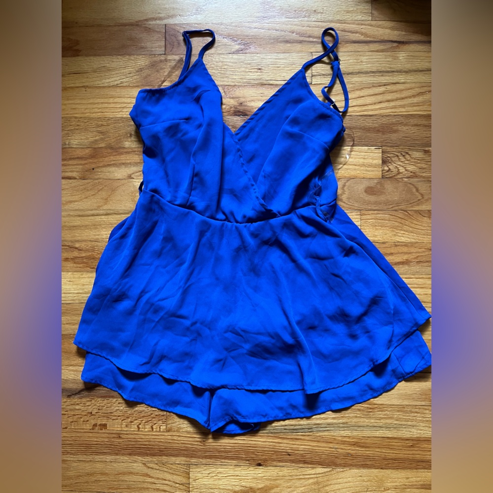 Elegant Blue Women's Top